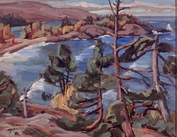 Painting by Maurice Hall Haycock