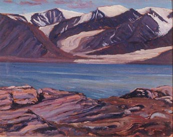 Painting by Maurice Hall Haycock