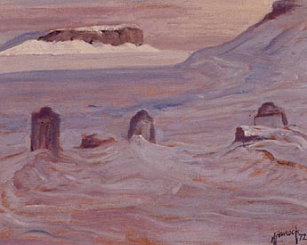 Painting by Maurice Hall Haycock