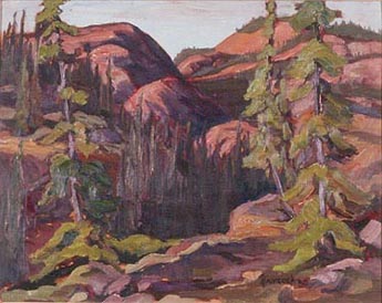 Painting by Maurice Hall Haycock