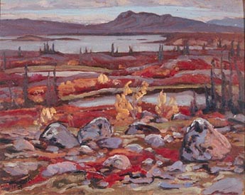 Painting by Maurice Hall Haycock