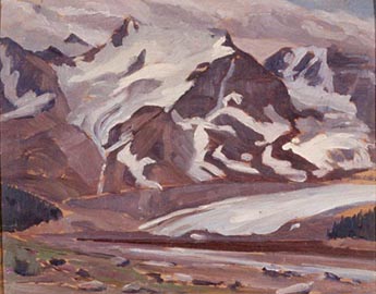 Painting by Maurice Hall Haycock