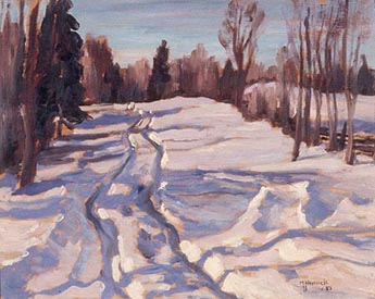 Painting by Maurice Hall Haycock