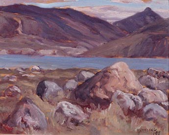 Painting by Maurice Hall Haycock