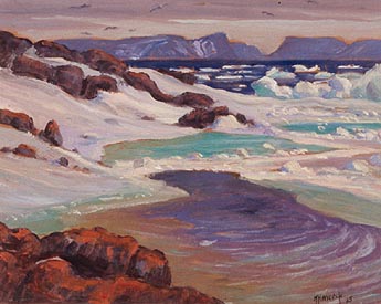 Painting by Maurice Hall Haycock